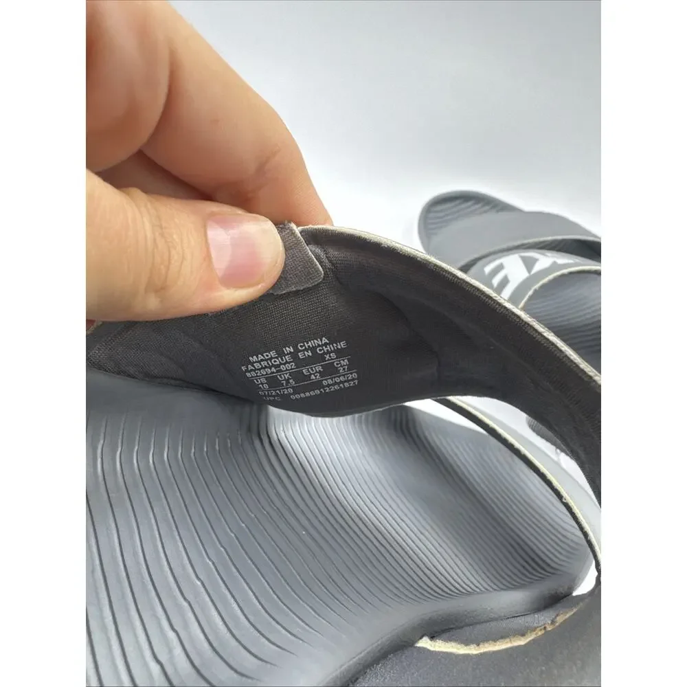 Size 10 - Nike Tanjun Sandal Cool Grey